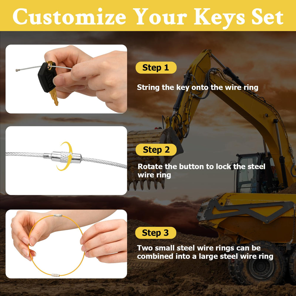 Tecreddy keys in use at a construction site highlighting reliability and practical convenience