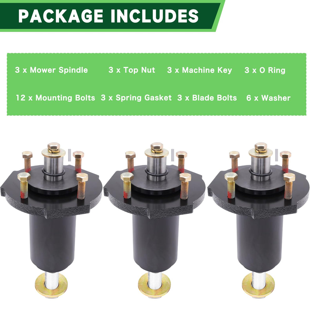 TENGMUJX three-pack boxed spindles ready for service saving downtime benefit