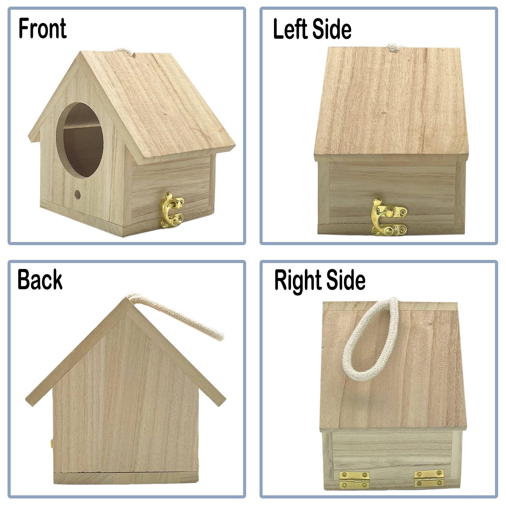 Tfwadmx interior view showing nesting space for small birds benefit