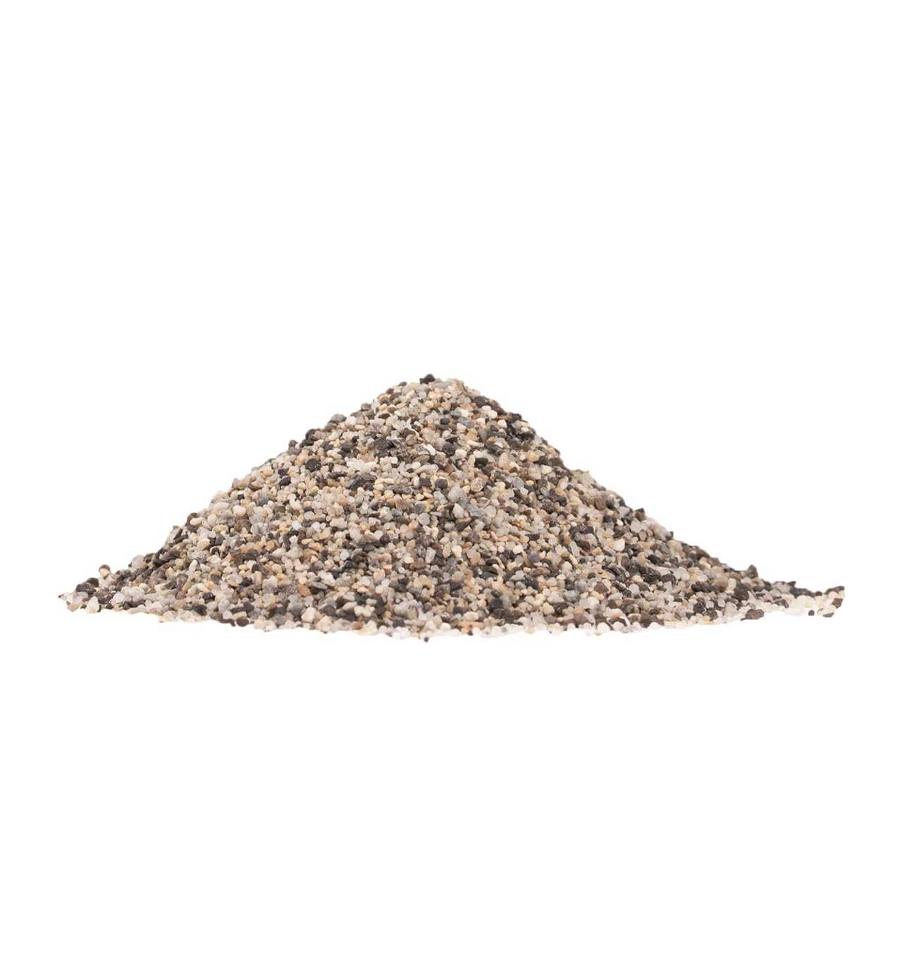 Close-up of fine granules of The Andersons fertilizer for even spread