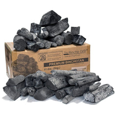 The Bincho Grill front bag showing premium 11 lbs packaging and quality