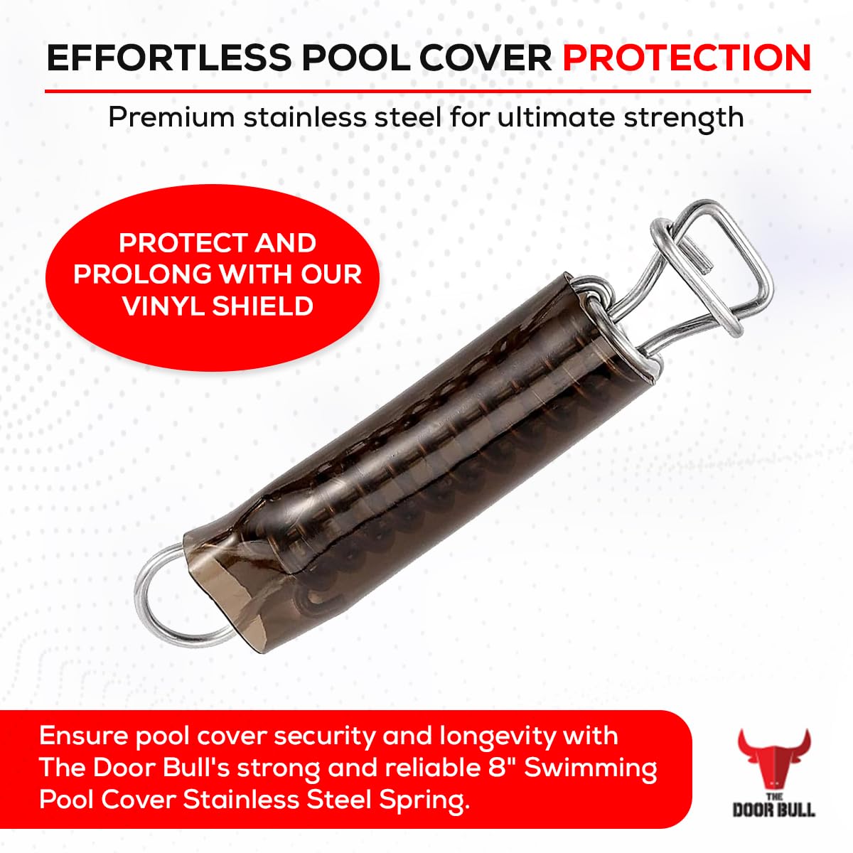 The Door Bull vinyl sleeve detail protecting deck surfaces