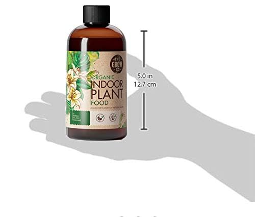 The Grow Co angled bottle highlighting shape and easy-pour cap for effortless use
