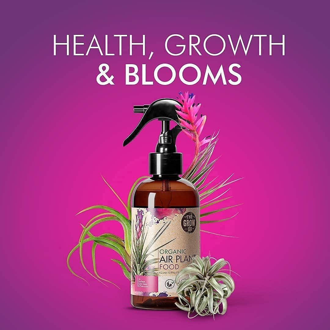 The Grow Co ingredients label close-up showing organic formulation transparency