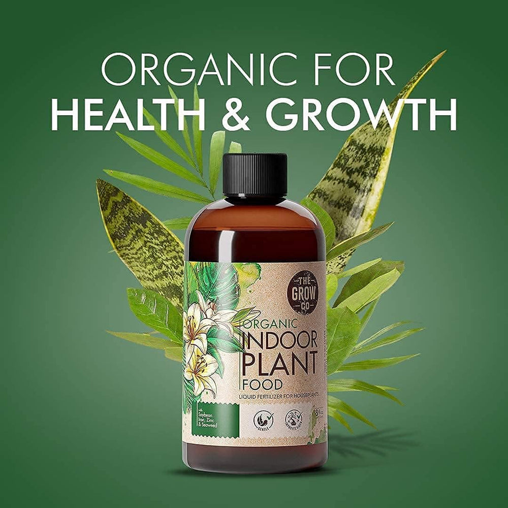 Organic ingredients badge and ingredient detail for The Grow Co eco-friendly benefit