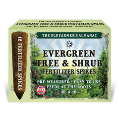 The Old Farmer's Almanac front packaging showing 12 TruSpikes and product branding benefit