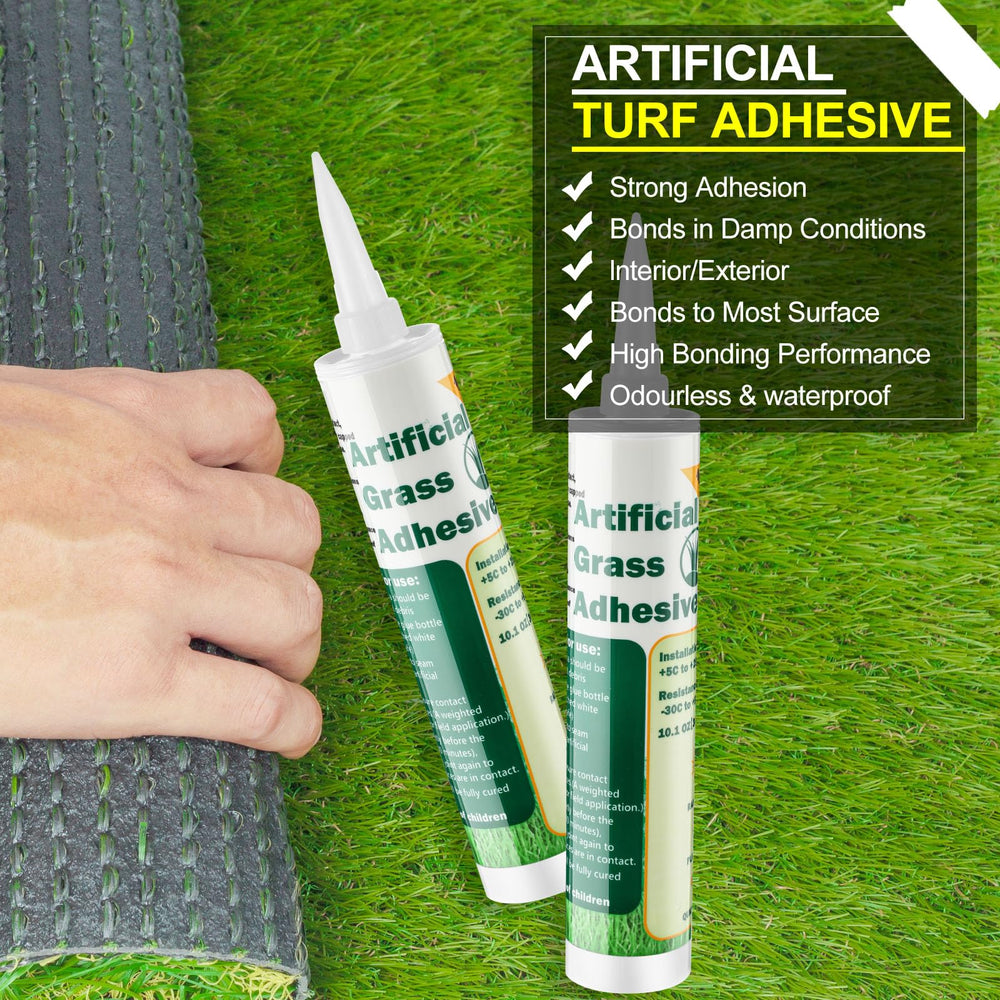 Threlaco green adhesive droplets close-up showing texture and low-visibility benefit