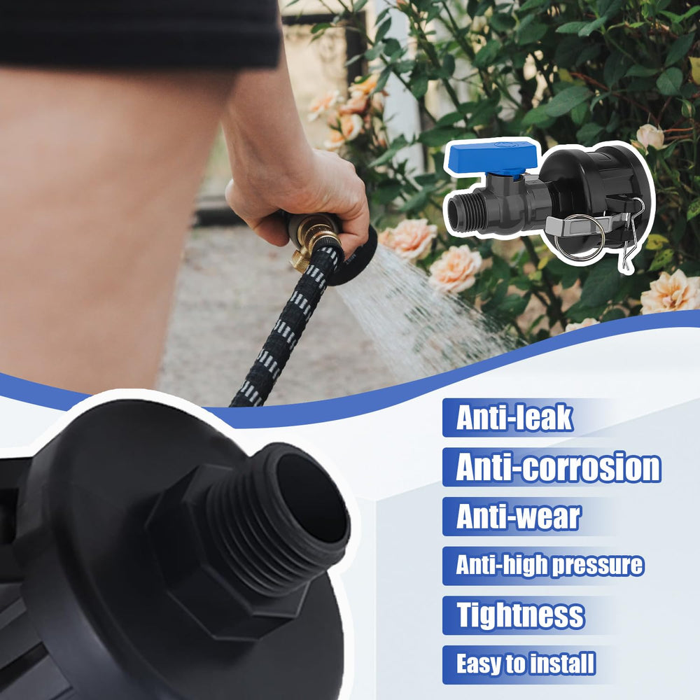 TianTianUp thread sealing tape and rubber washers included for dual-layer leak protection