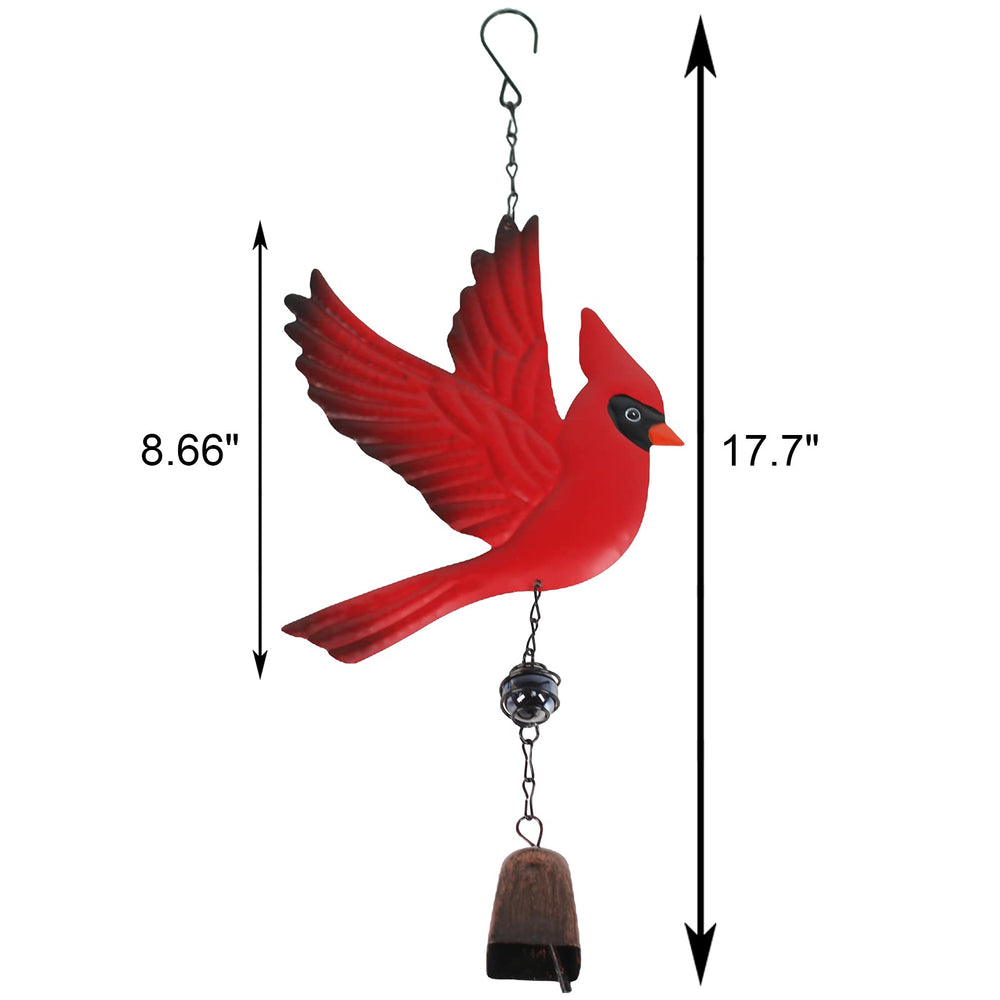 Tinsow cardinal bell closeup showing bell and sound-producing clapper benefit