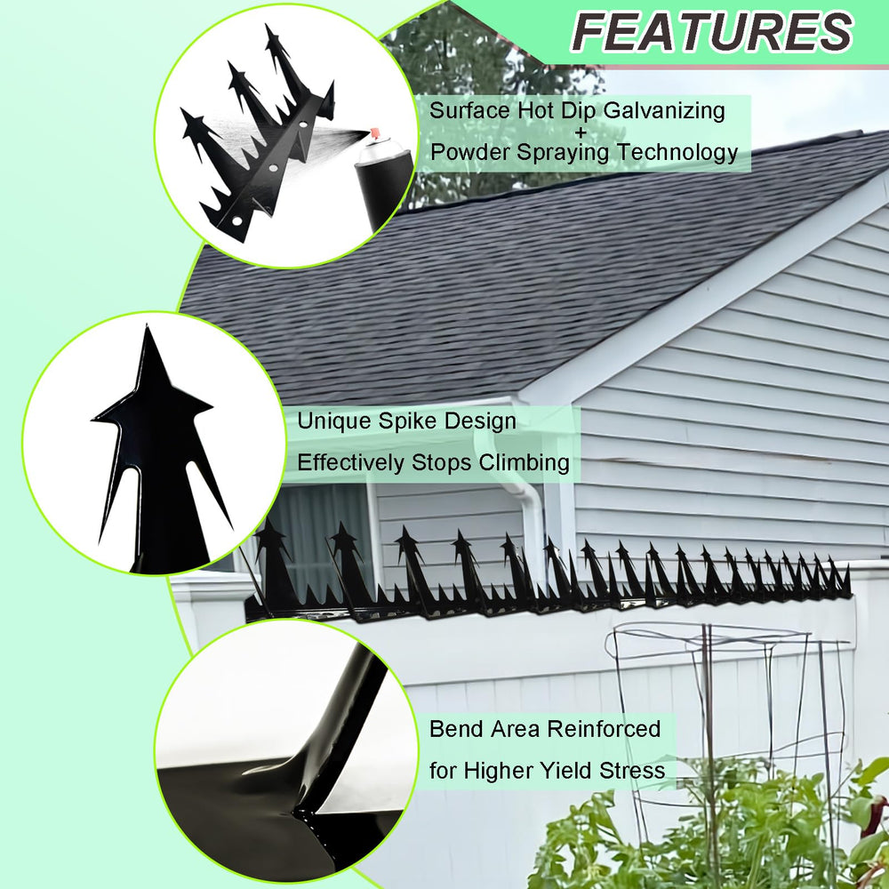 TIQUKDELY installed on a wood fence showing discreet black finish and improved security