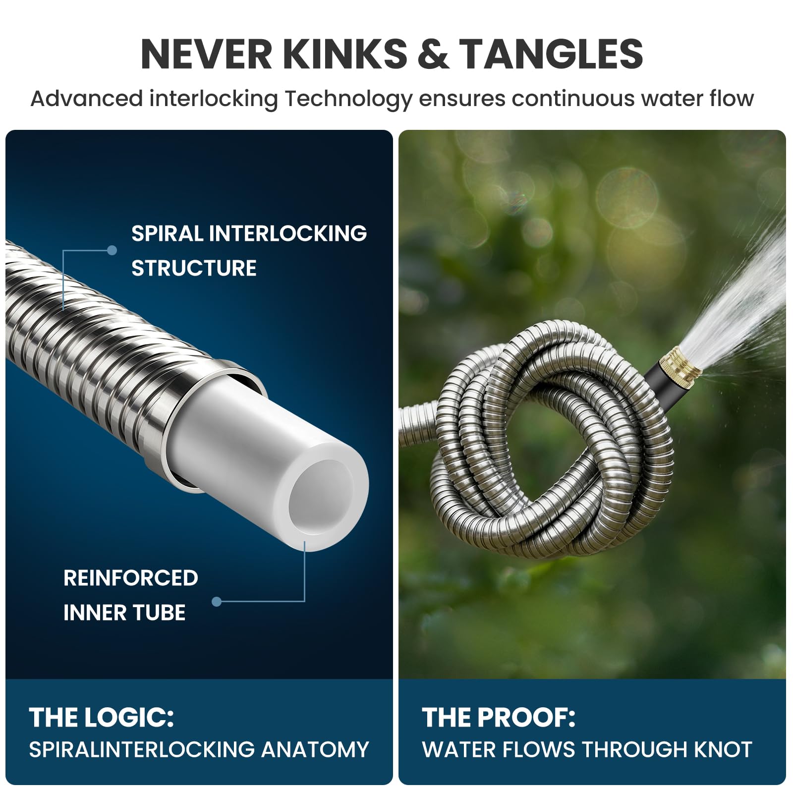 Tocebe 10-function nozzle in hand for versatile spray control