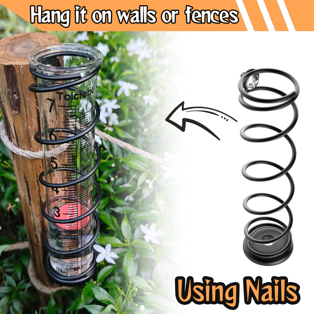 Toiclebor wall-mounted on fence illustrating versatile mounting options and convenience