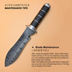 TONMA pakkawood handle ergonomic grip for reduced hand fatigue