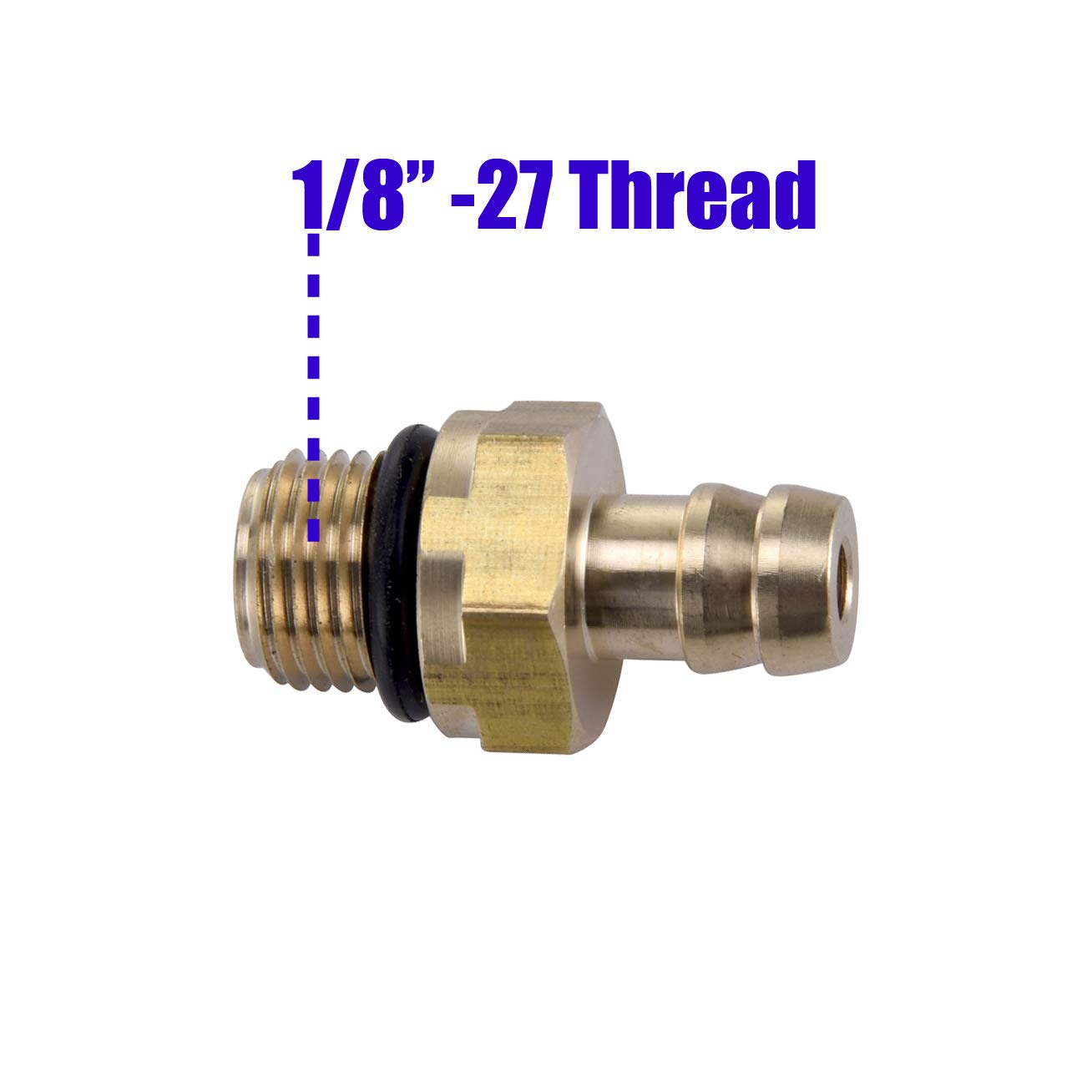 Tool Daily injector installed in pressure washer pump demonstrating restored detergent feed