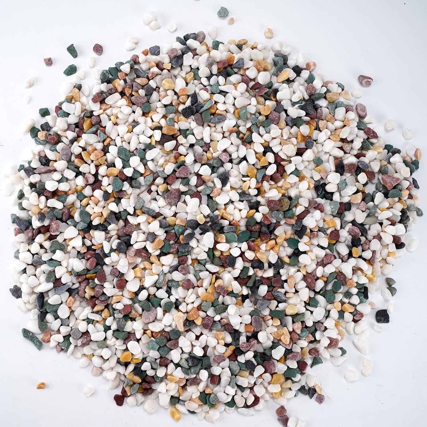 TOYPOPOR pebbles on a tabletop with plants showing modern home styling benefit
