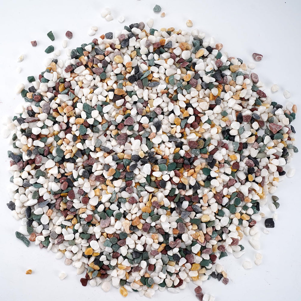 TOYPOPOR pebbles on a tabletop with plants showing modern home styling benefit