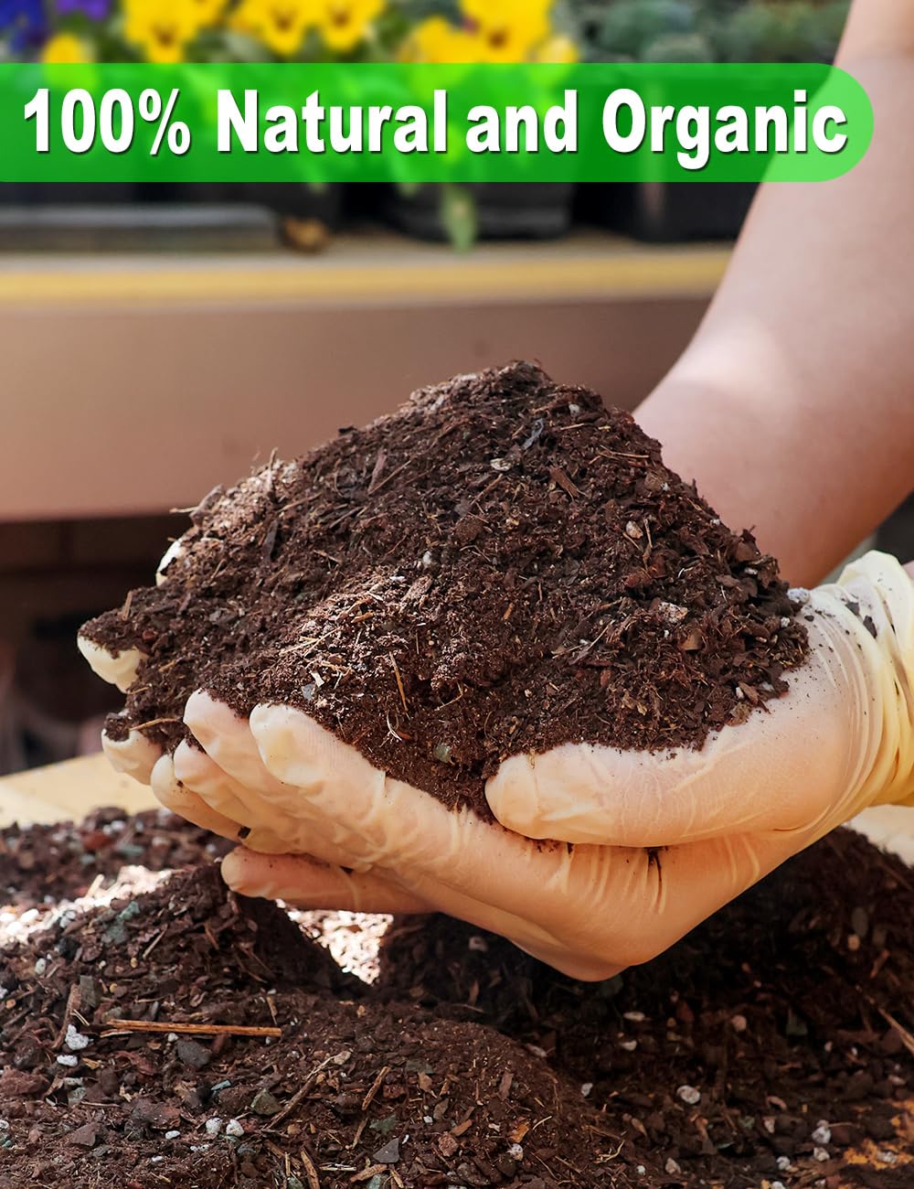 TOYPOPOR close-up of soil texture highlighting improved aeration benefit