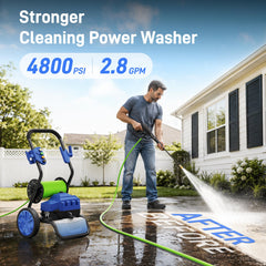 Toyqqeow hose reel detail keeping 23ft hose organized and accessible