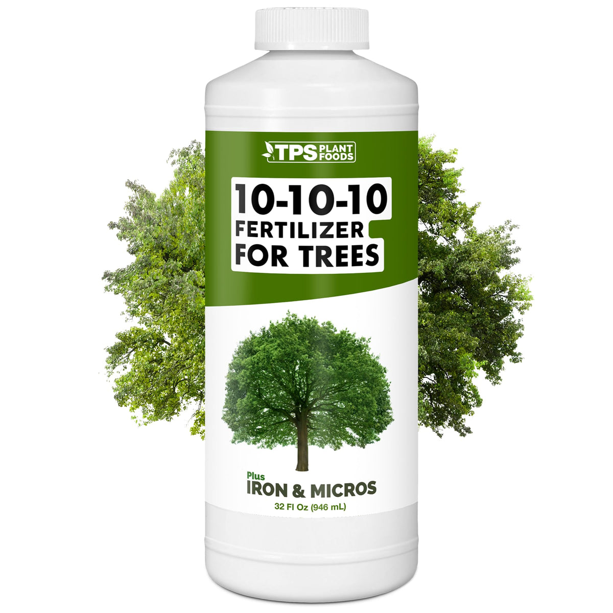 TPS NUTRIENTS front label on 32 oz bottle showing product name and benefits