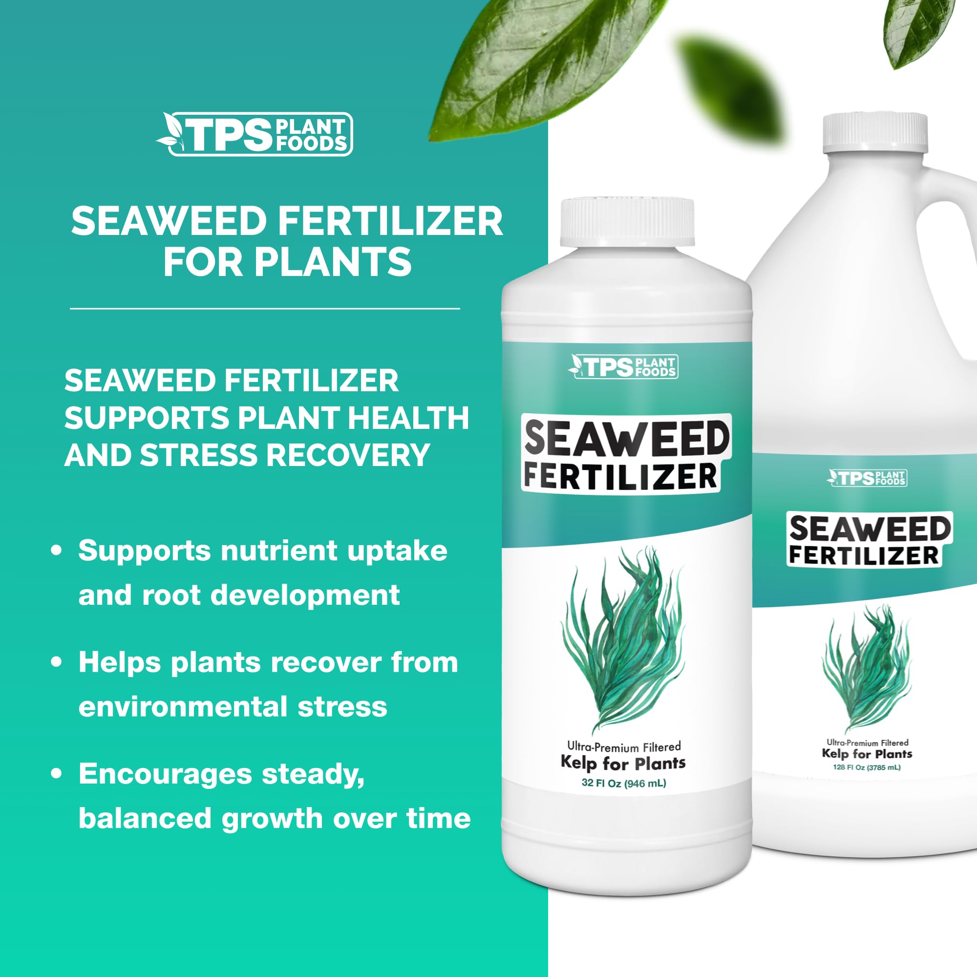 TPS NUTRIENTS label detail highlighting ingredients and usage benefit