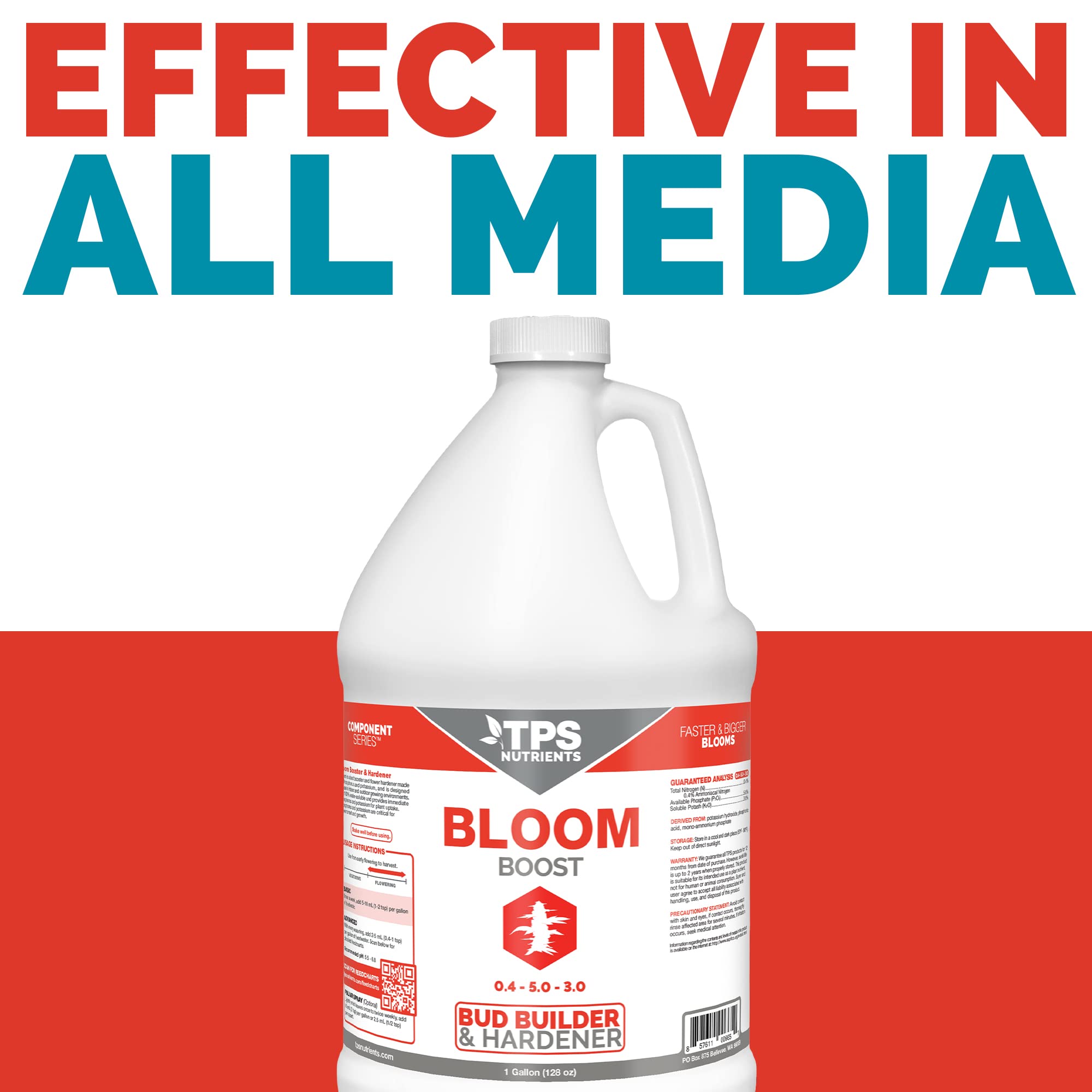 TPS NUTRIENTS one gallon size comparison highlights value and long-lasting supply