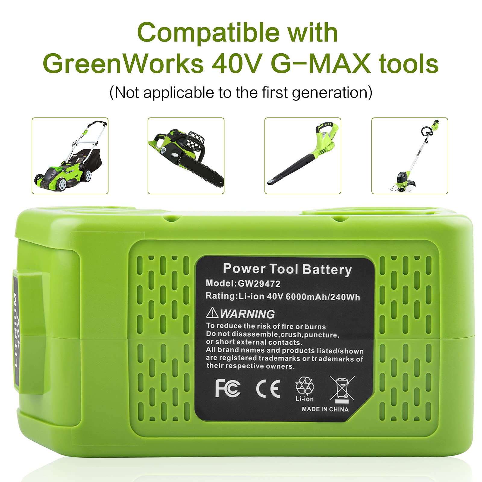 TREE.NB close-up of battery label and specs for easy model compatibility check