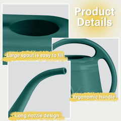 TTAOE GN handle detail highlighting comfortable grip for steady pouring