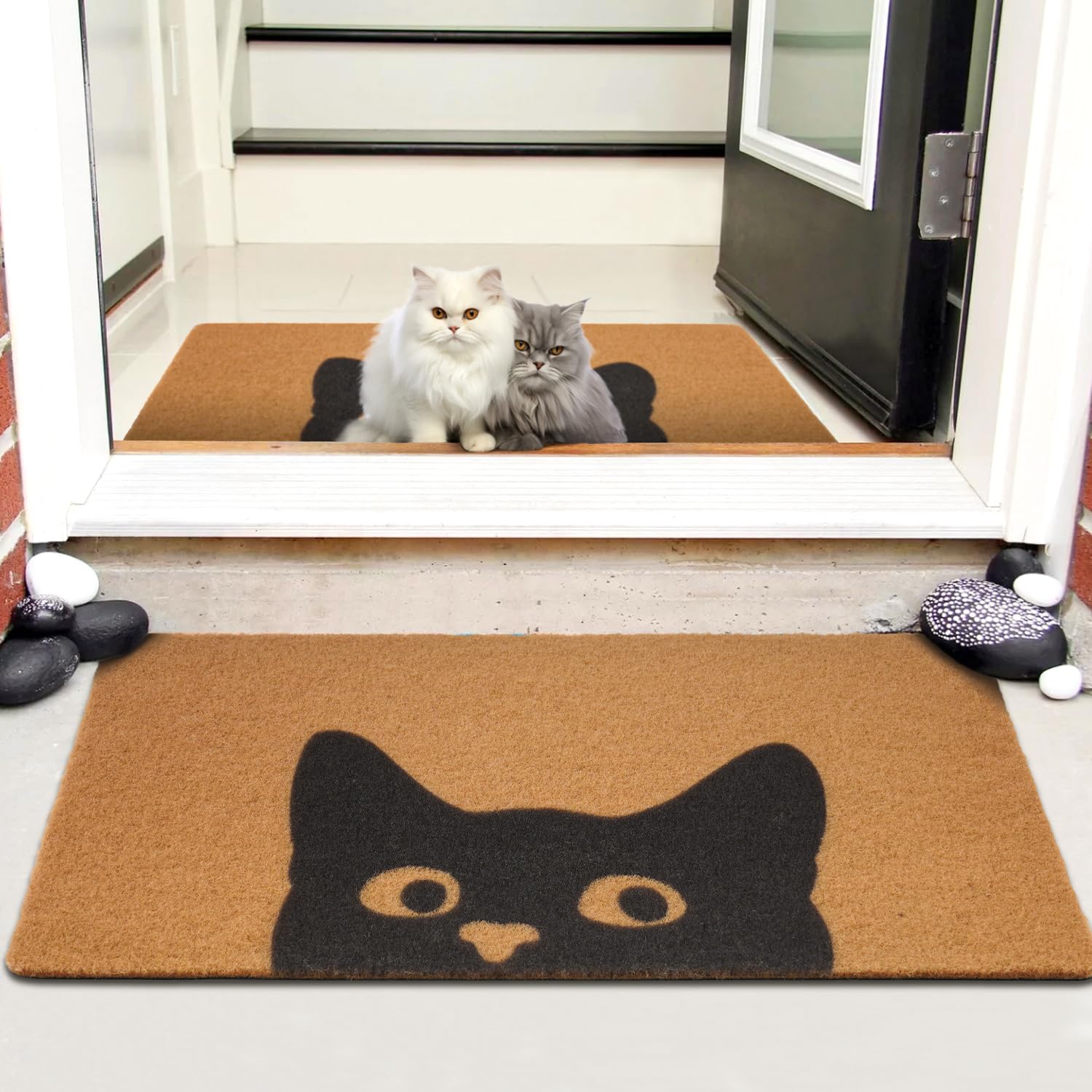 UINI door mat placed at threshold demonstrating tidy entry protection