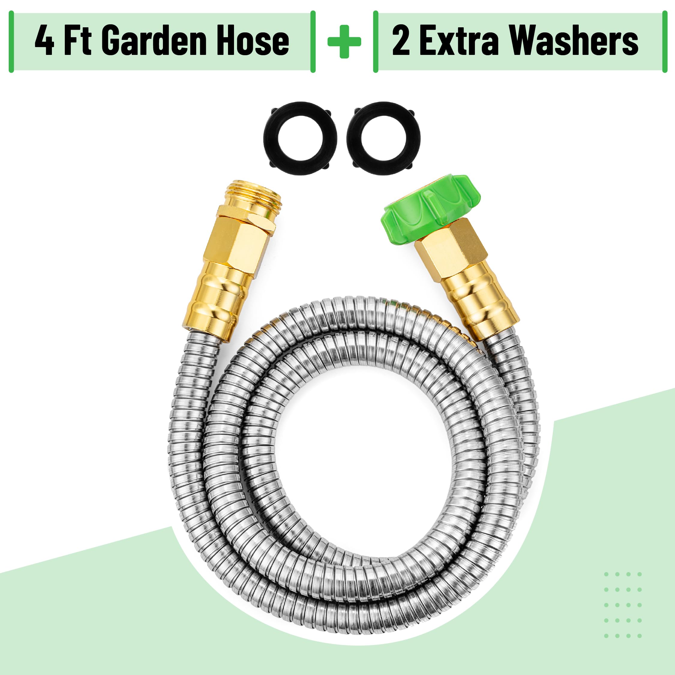 UNCO closeup of solid brass fittings for leak-resistant secure connections