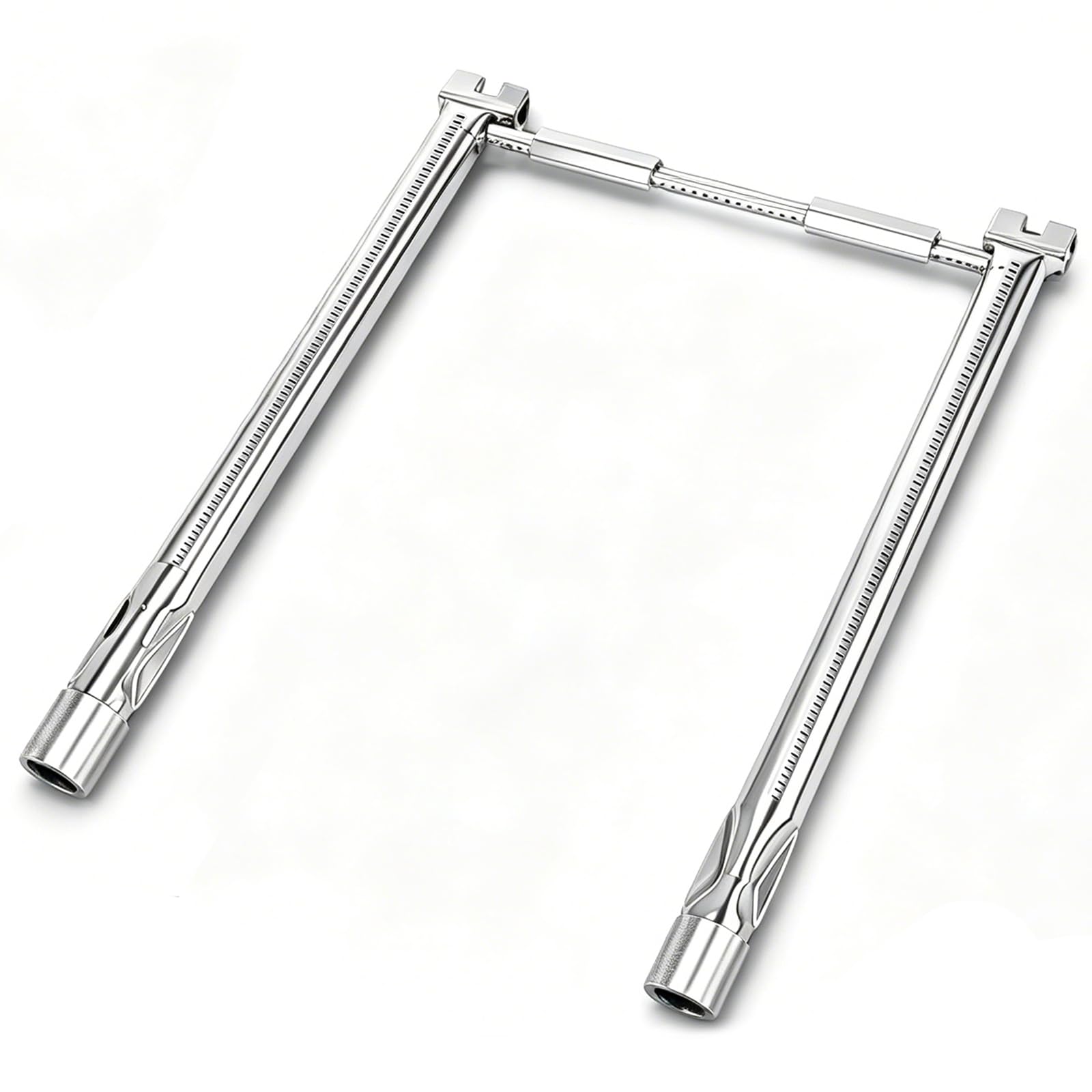 Uniflasy 18-inch burner front view showing fit and OEM compatibility benefits