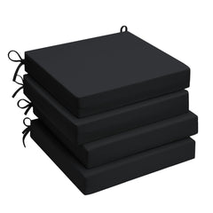 UNIKOME front packaging on chair showing set of four cushions and reliable seating benefit