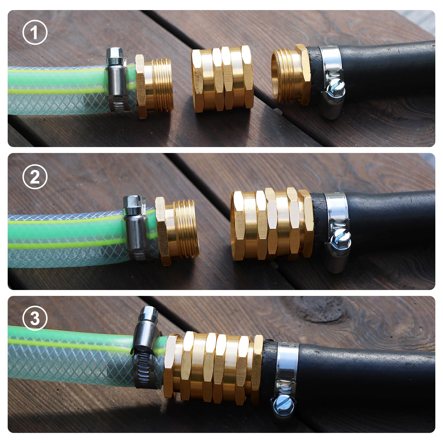 UNWAVER kit components with washers and sealing tape for quick reliable installation