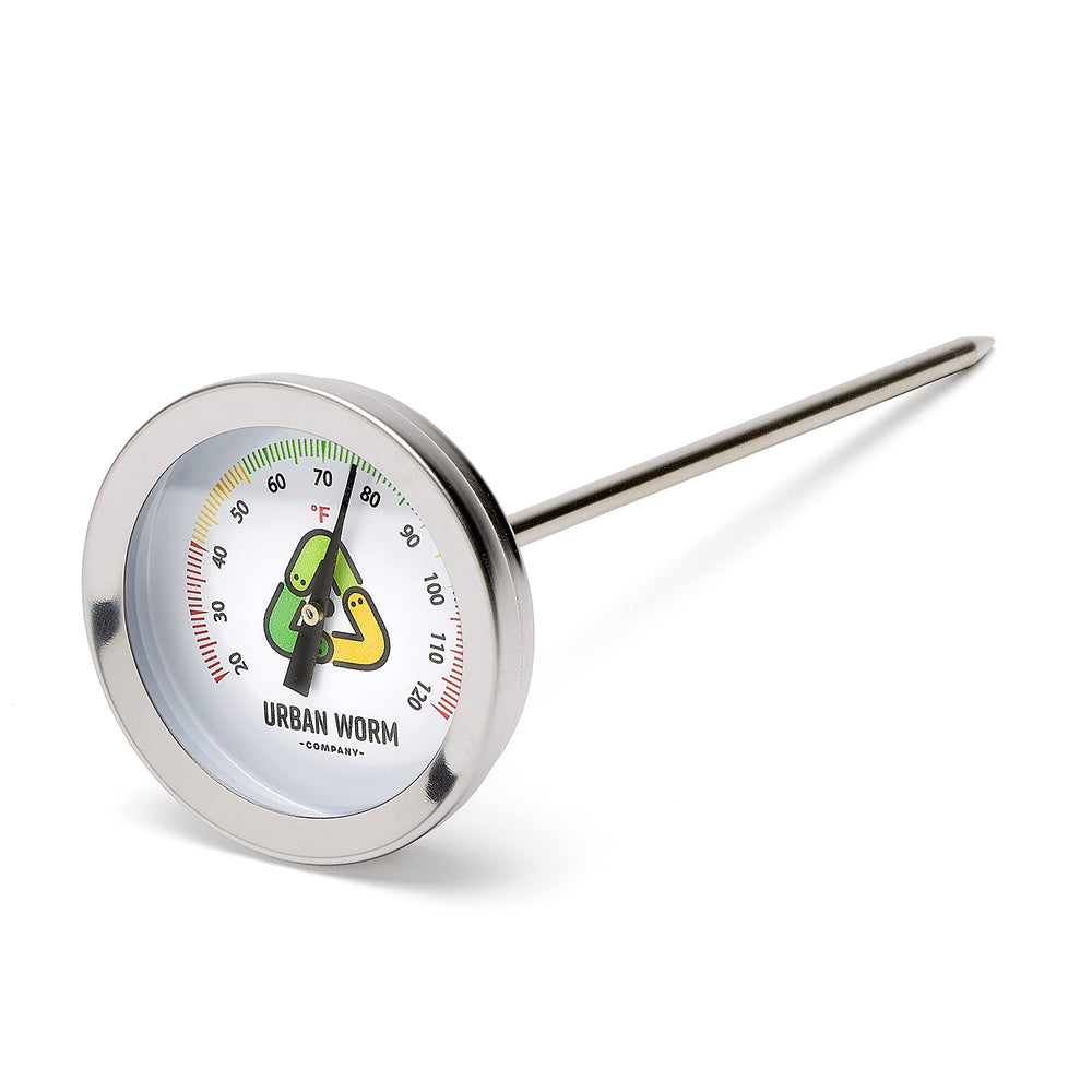 Urban Worm front view showing dial and color zones for quick readings