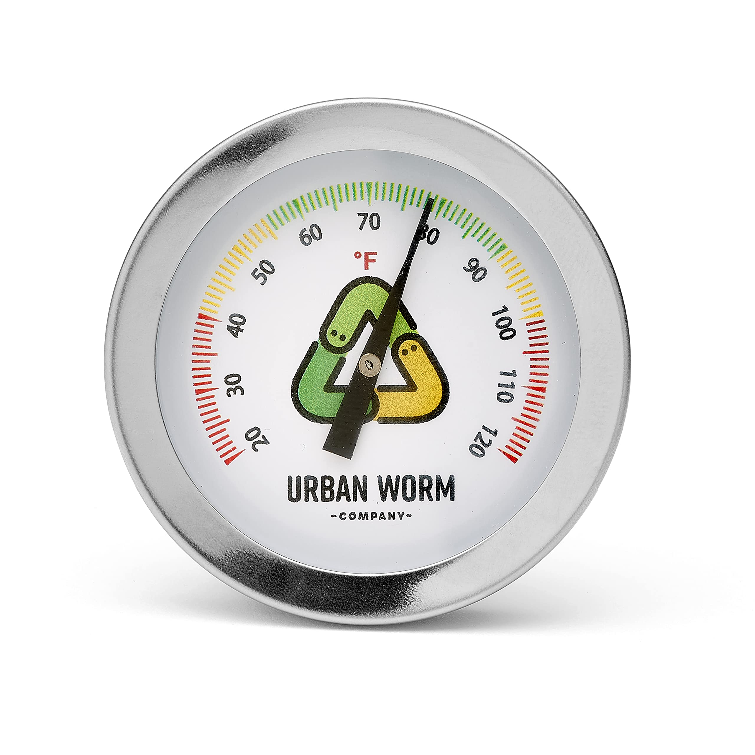 Urban Worm stainless steel 5-inch stem close-up showing durable finish