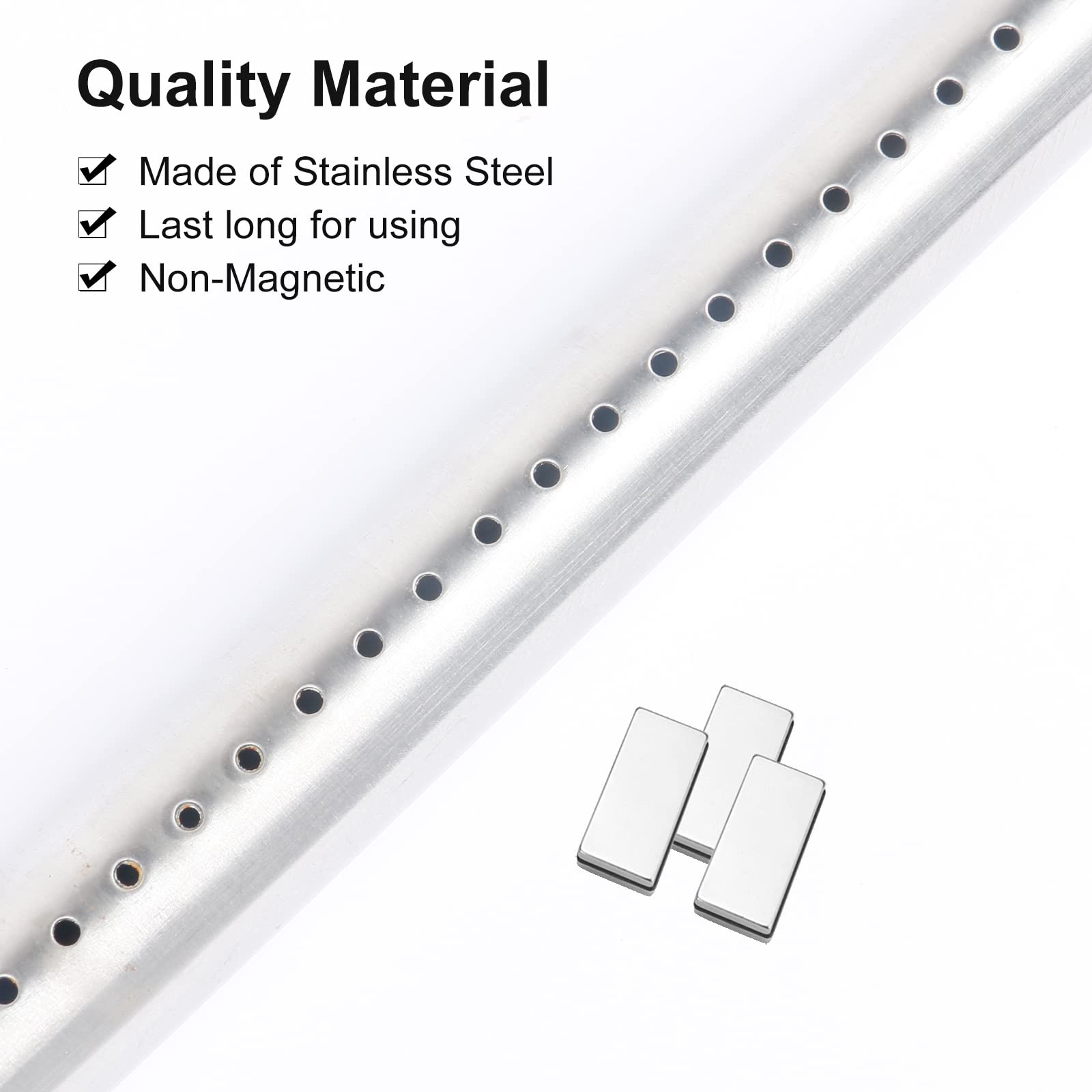 Utheer complete kit layout with burners, plates, and crossover tubes for convenience
