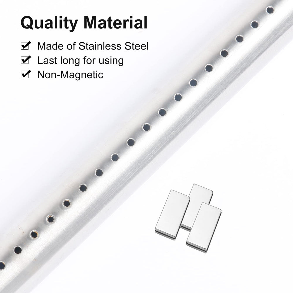 Utheer complete kit layout with burners, plates, and crossover tubes for convenience