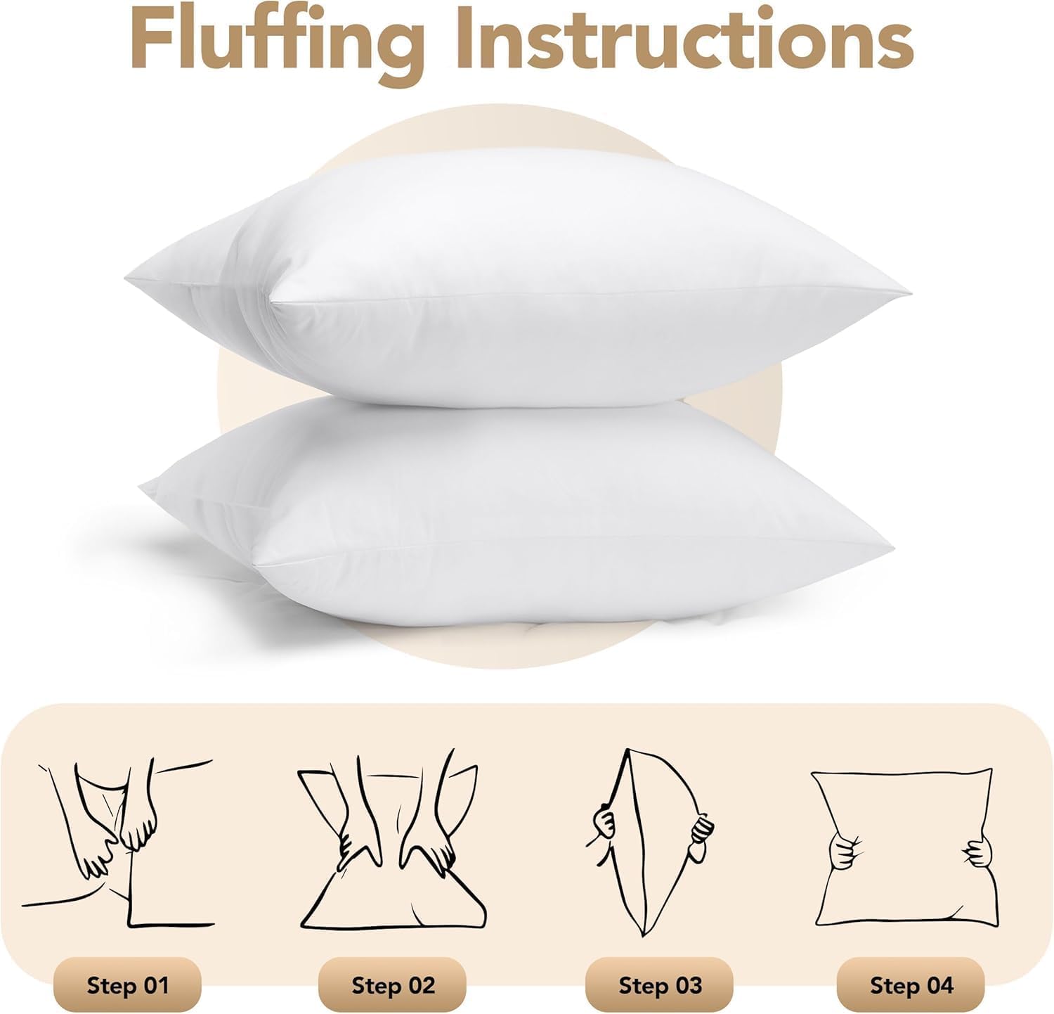 Utopia Bedding packaging and label image showing product set and brand information