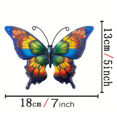 UXZCVIO butterflies beside ruler showing size for easy installation and scale reference