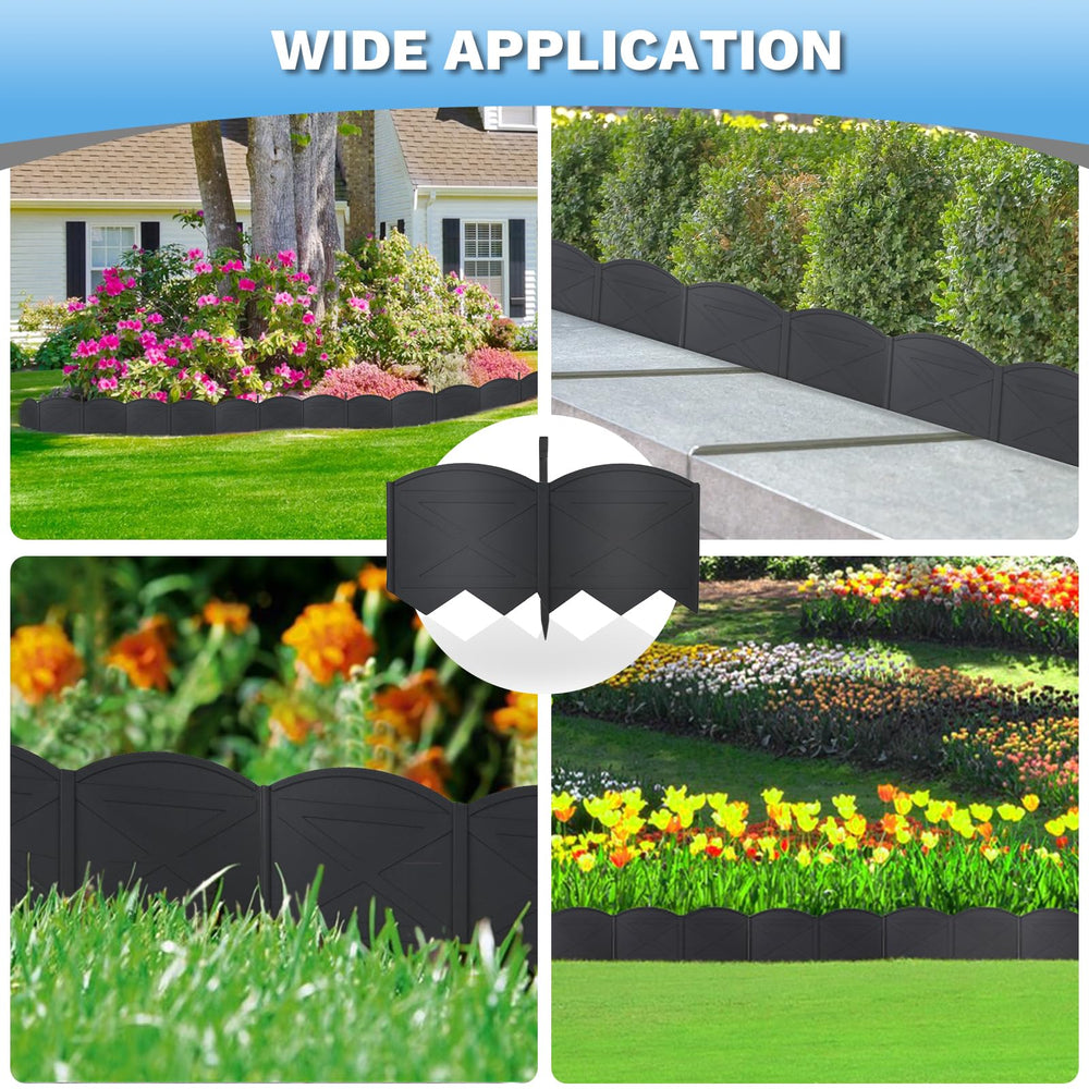Vashly side profile showing 6-inch height for clear garden borders