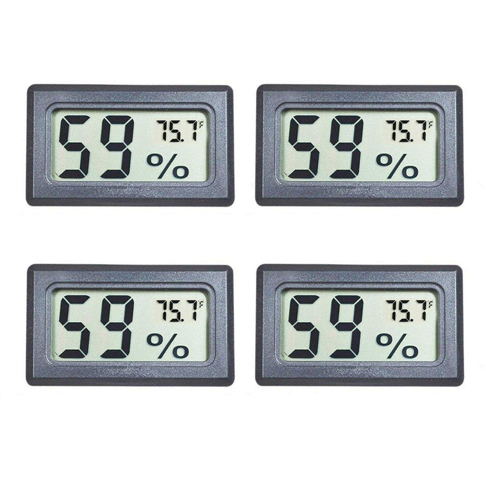 Veanic front display showing temperature and humidity for quick readings
