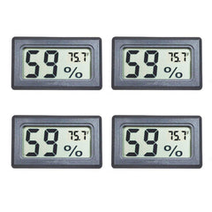 Veanic front display showing temperature and humidity for quick readings
