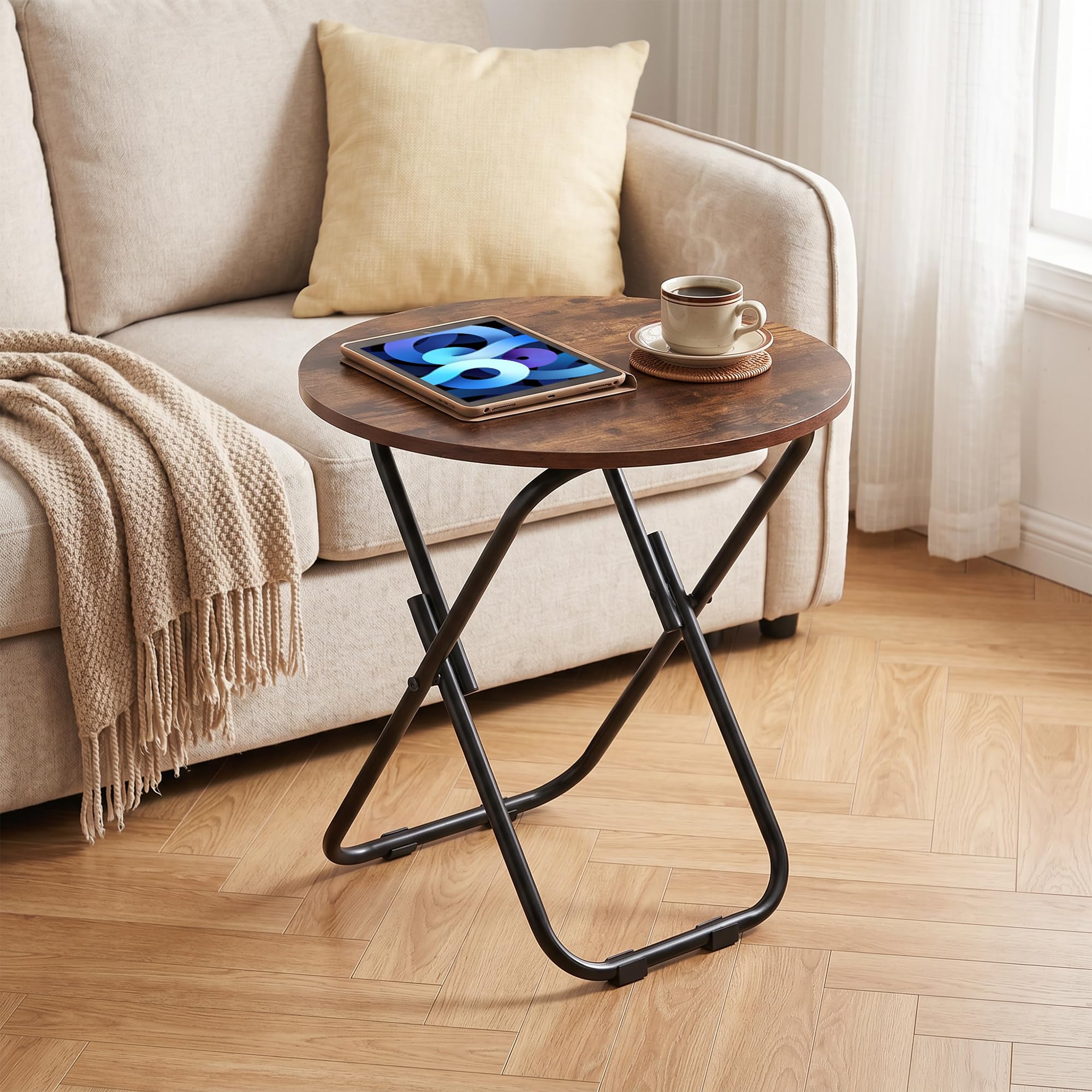 VECELO adjustable rubber foot cap protecting floors and improving balance benefit