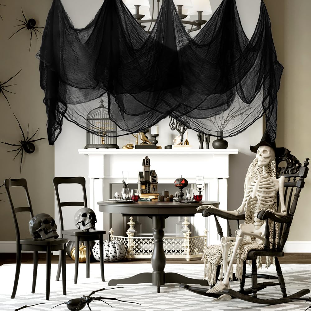 Vellibring layered on table enhancing Halloween display depth