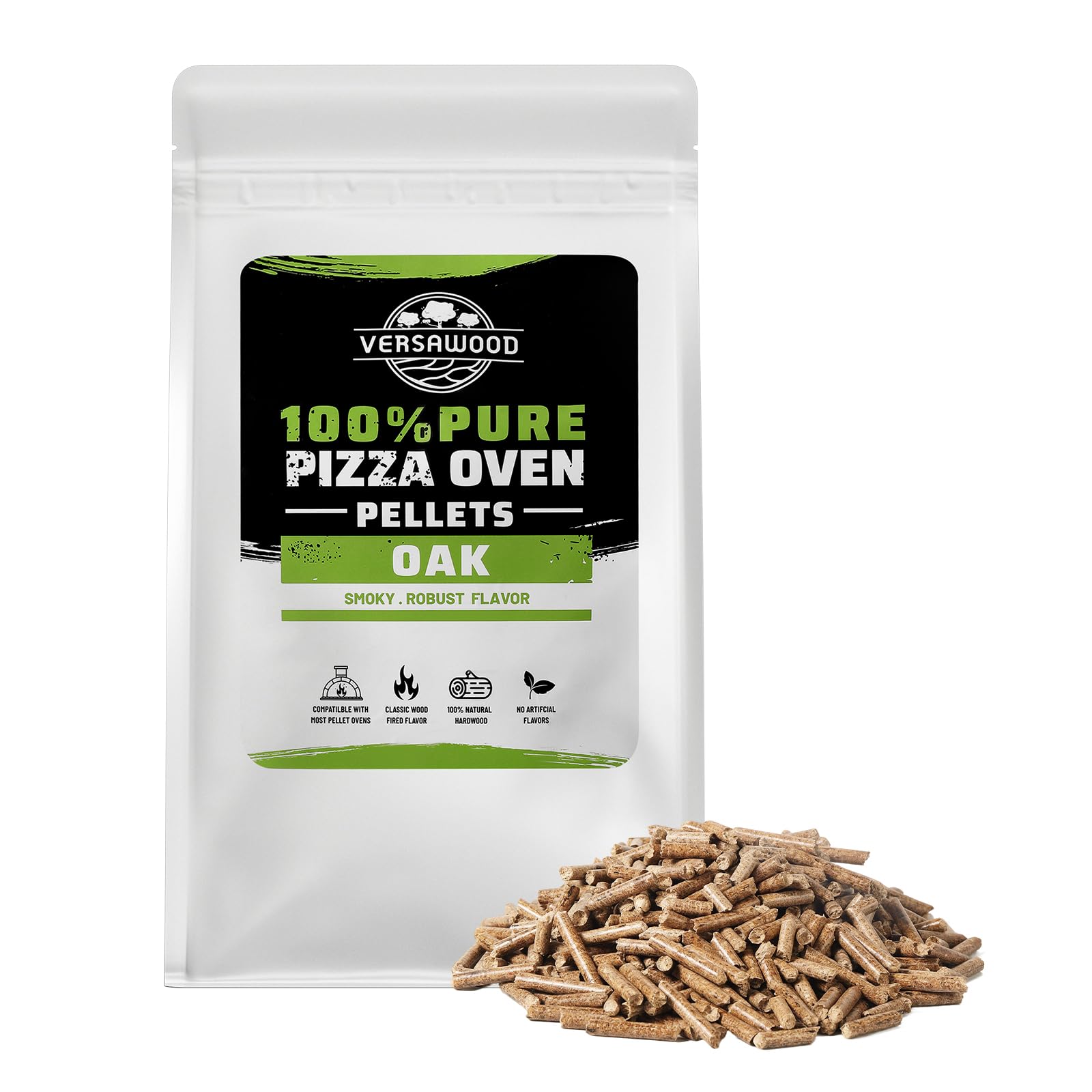 VERSAWOOD 10 lb bag front view showing brand and product benefits