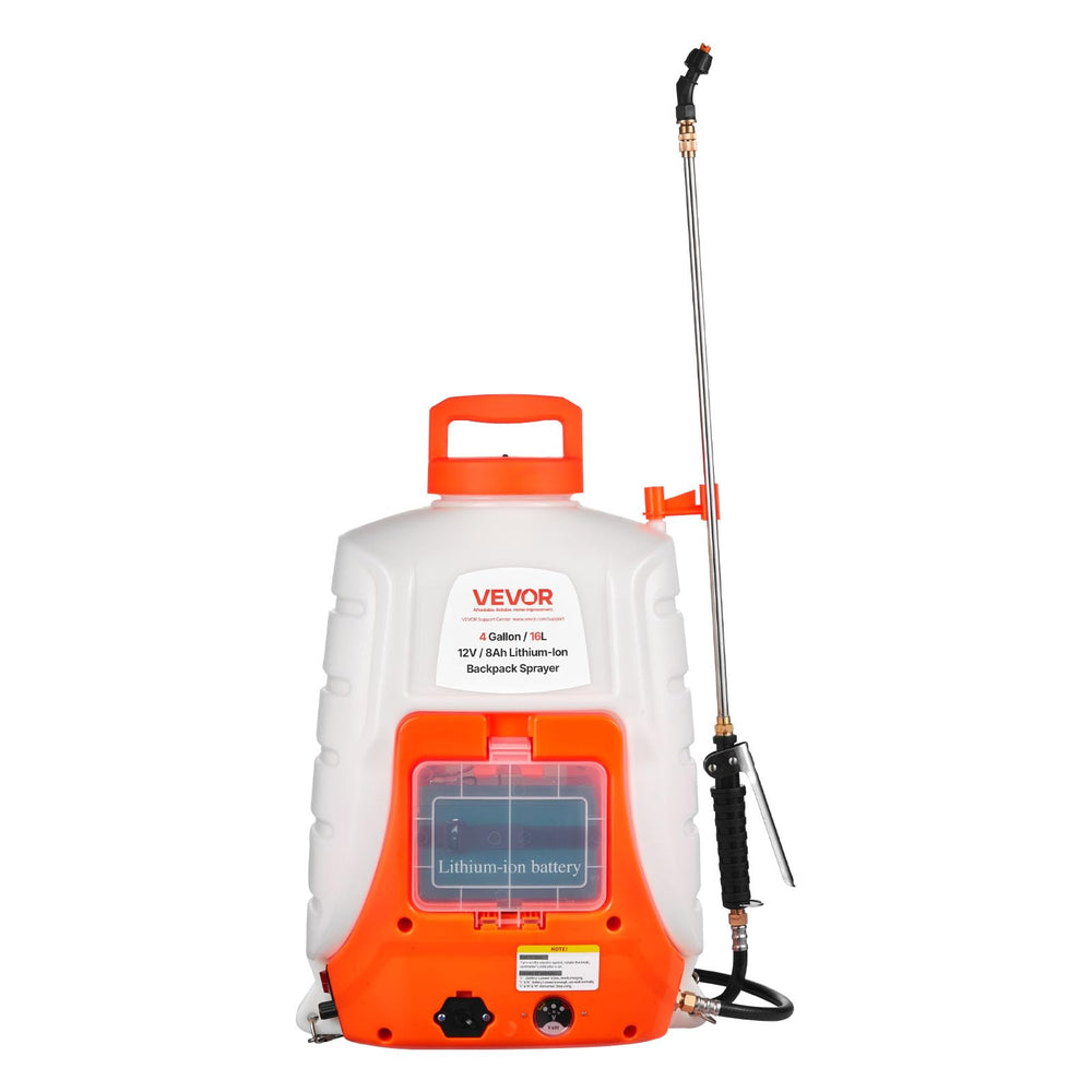 VEVOR included accessories and battery charger displayed for ready-to-use convenience
