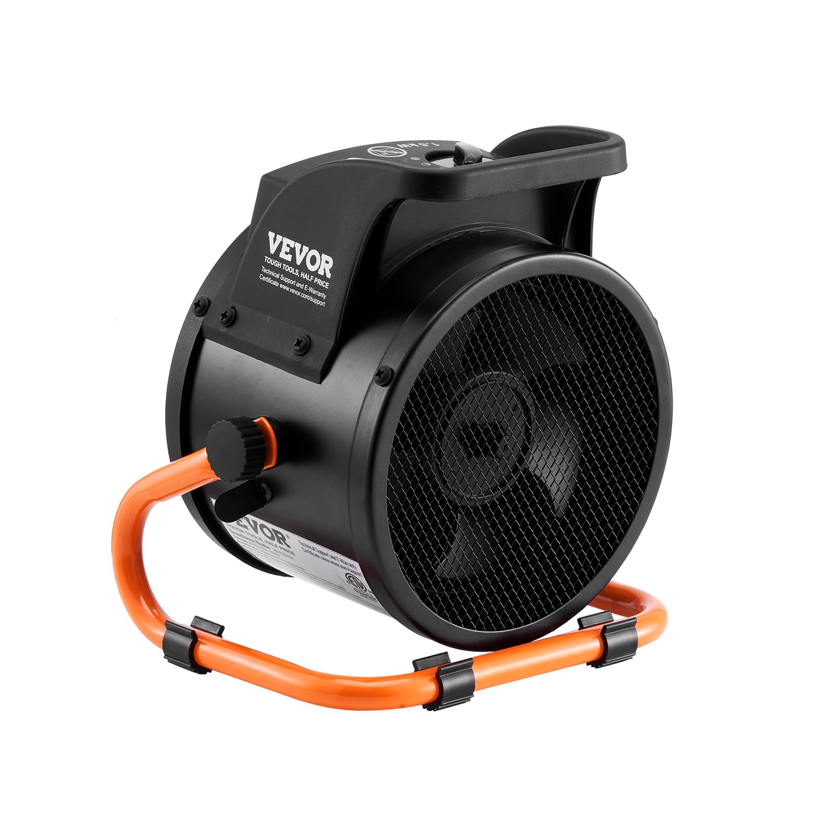 VEVOR heater built-in handle for quick transport and portable convenience