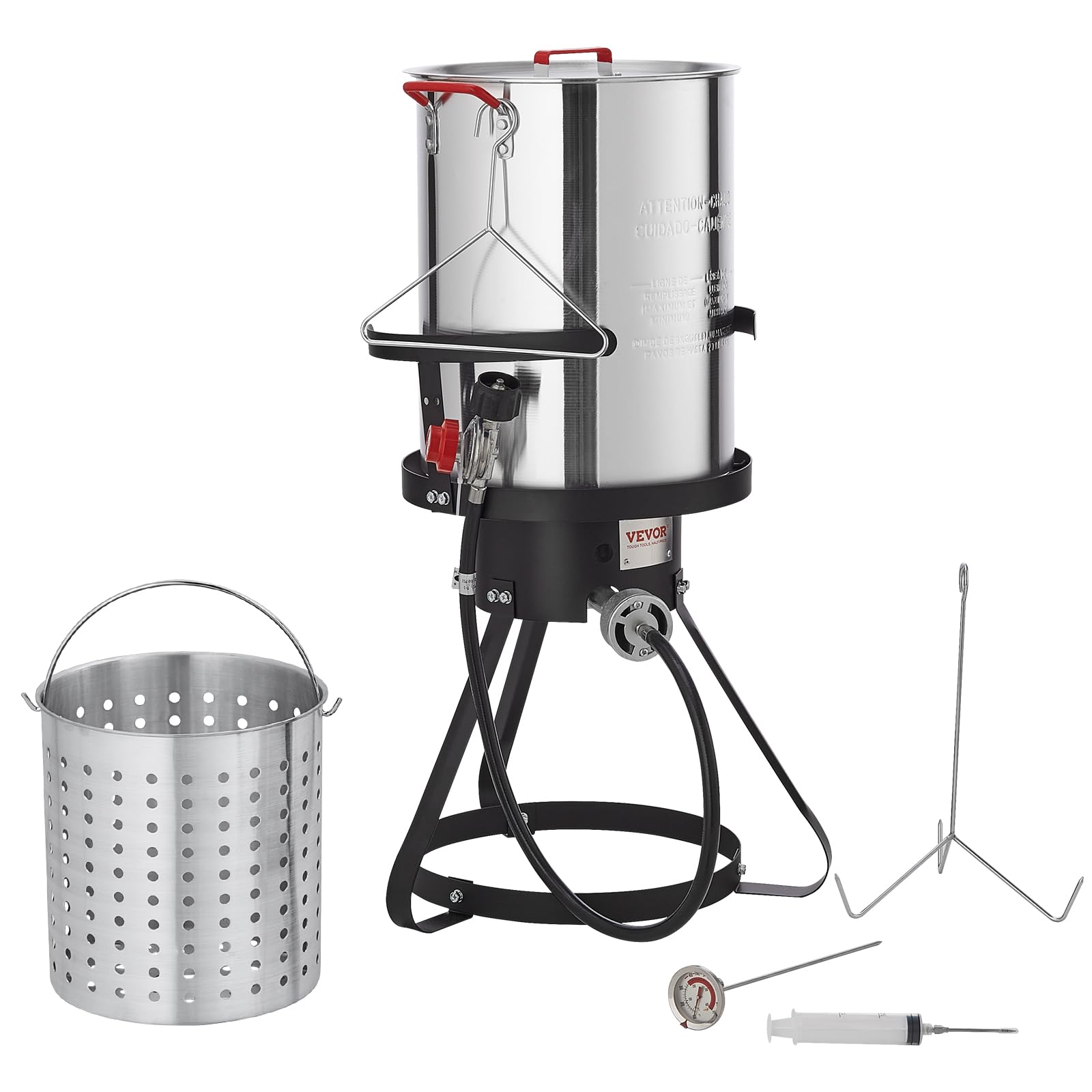 VEVOR outdoor cooking scene showing social gathering and versatile use benefit