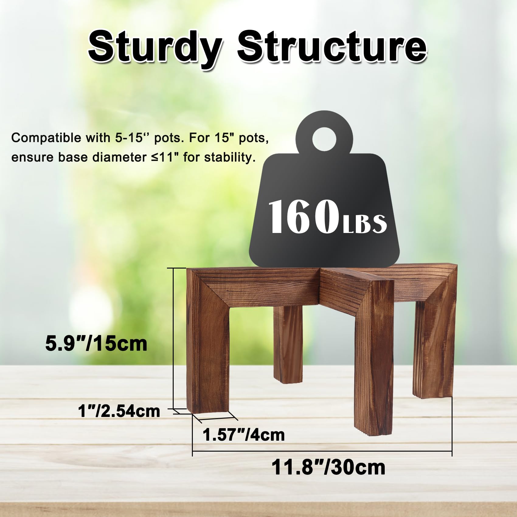 Vigordream side angle assembled stand demonstrating stable, heavy-duty construction
