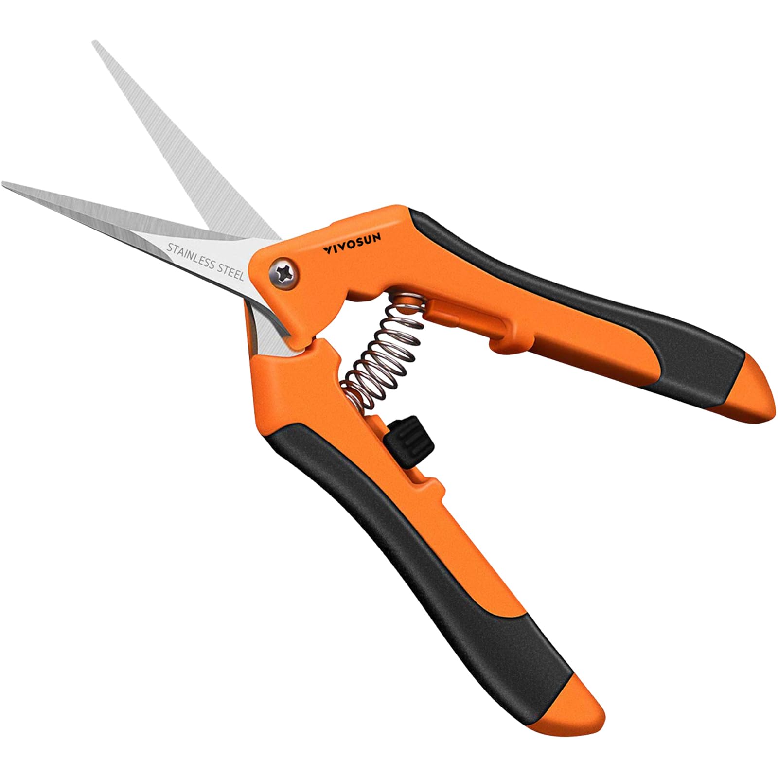 VIVOSUN front packaging showing three orange pruning shears and benefits