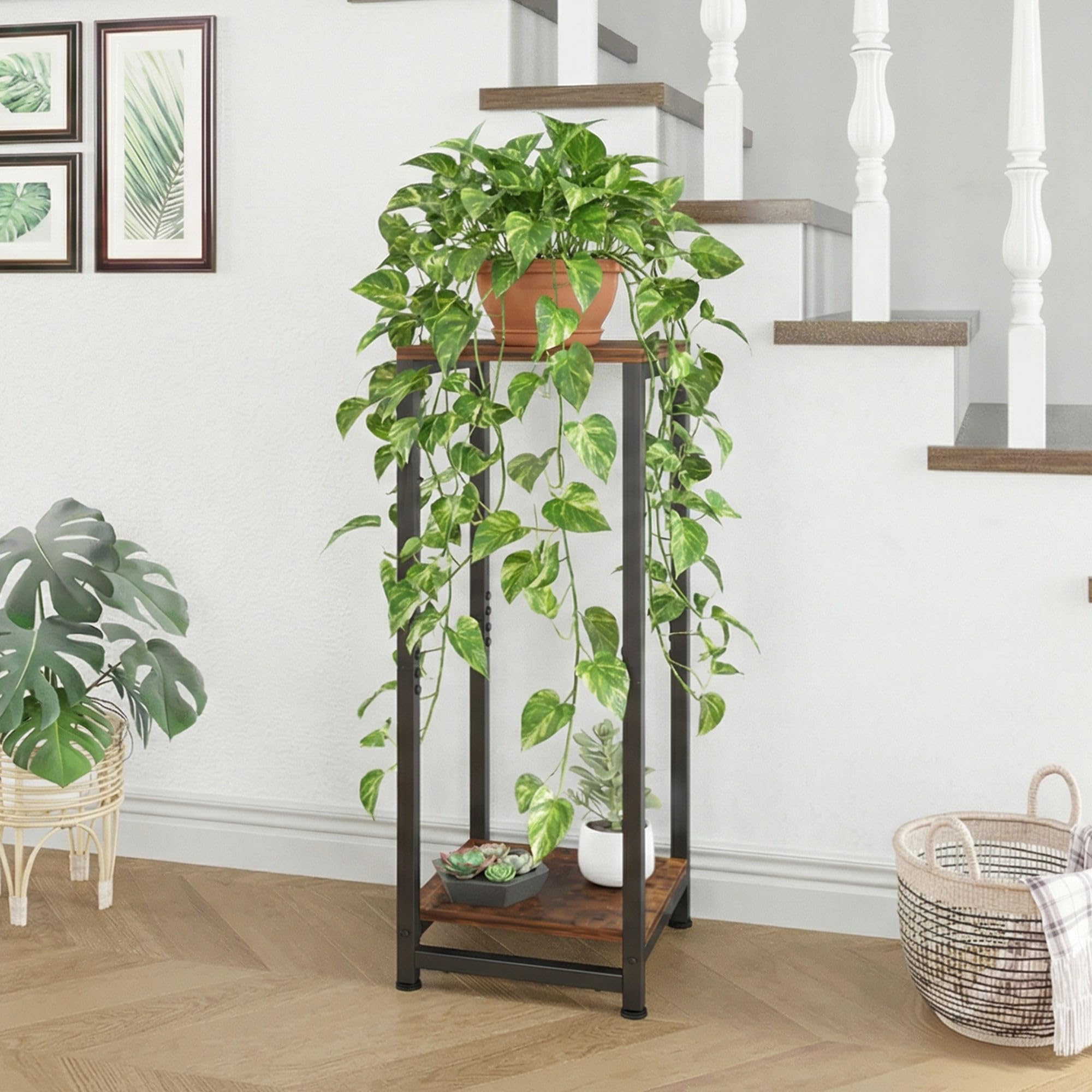 VonDream stability demonstration with pots showing stable support benefit